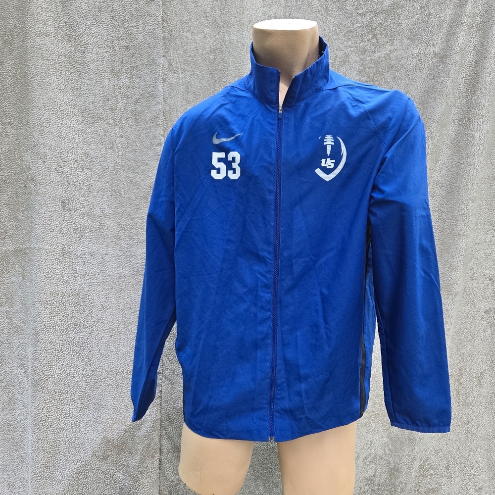 Nike Blue Men's Windbreaker Jacket